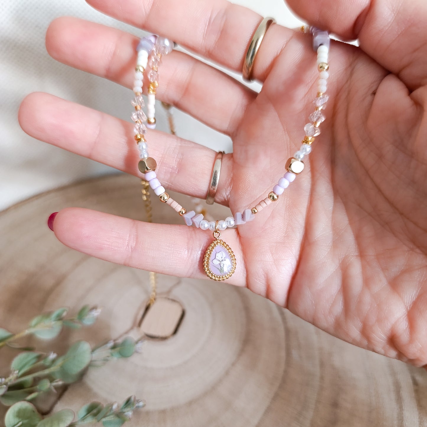 Collana Frammenti Lilla