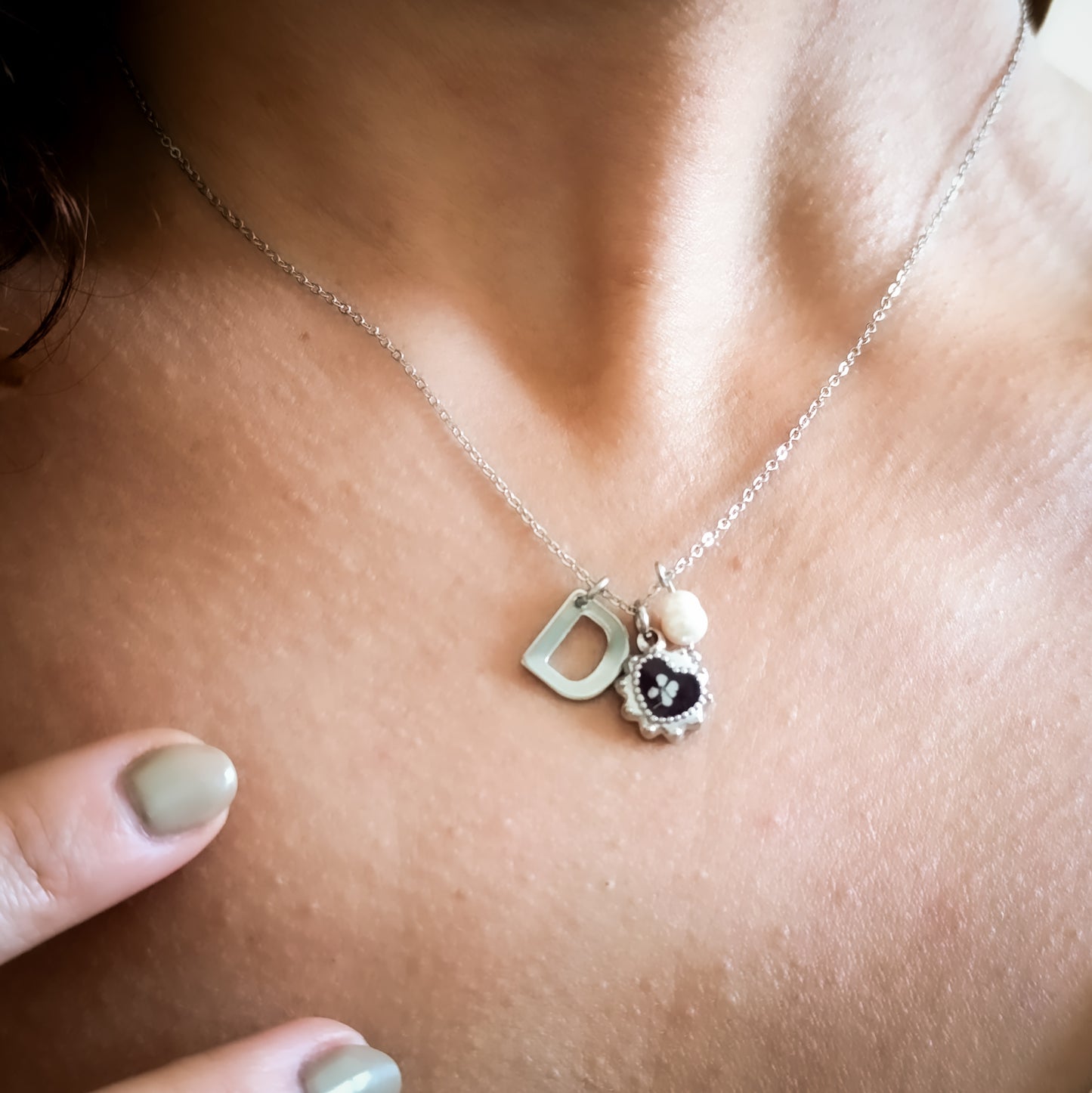 Collana con Lettera
