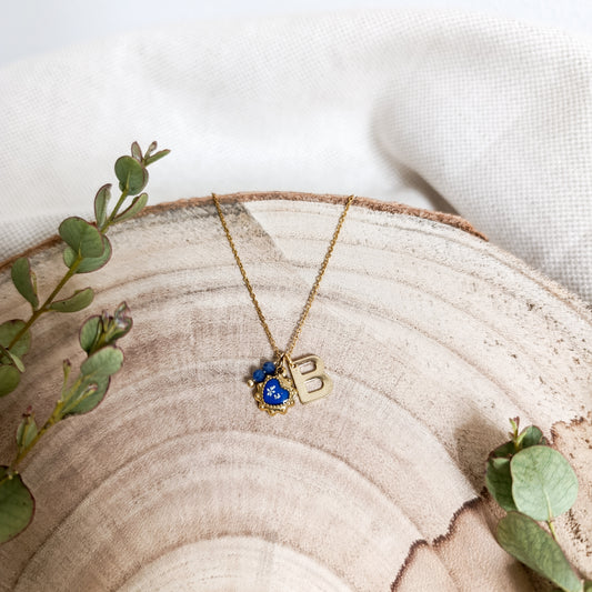 Collana con Lettera - Oro