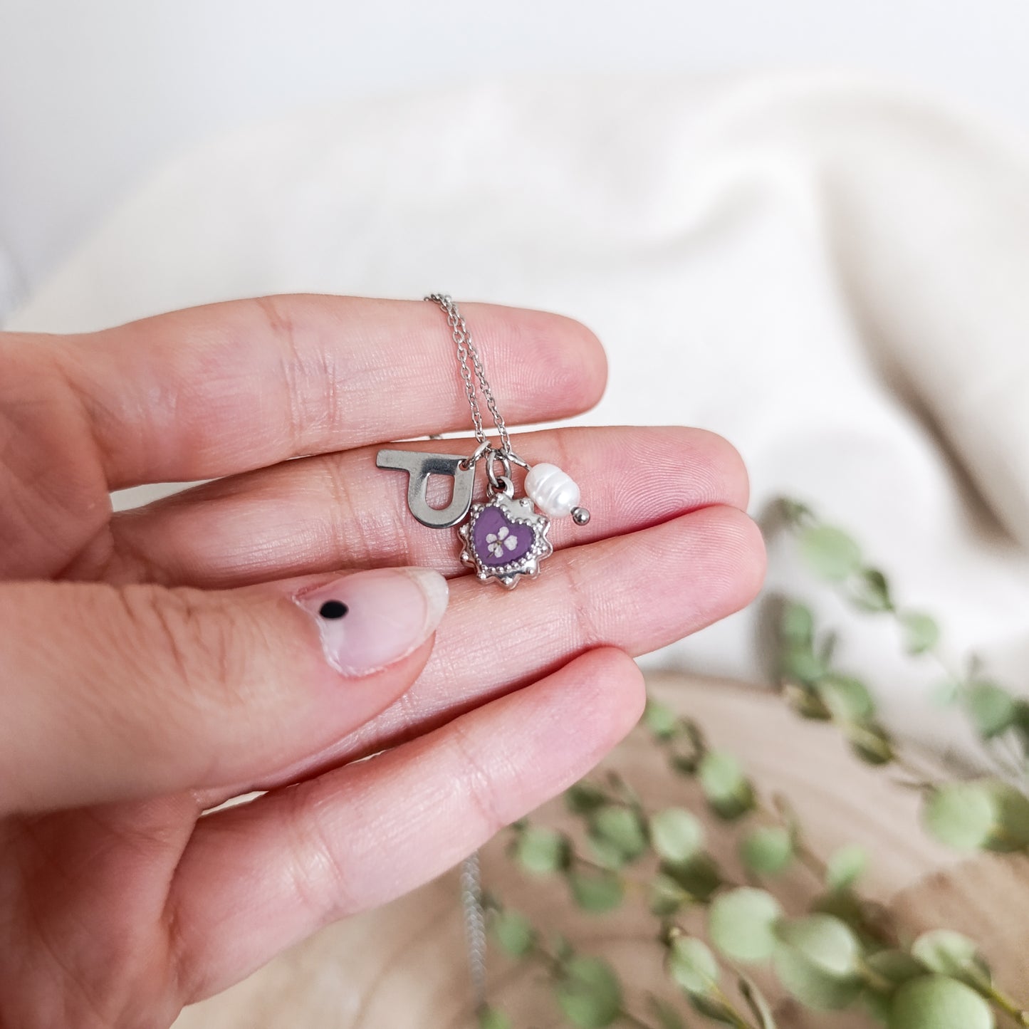 Collana con Lettera