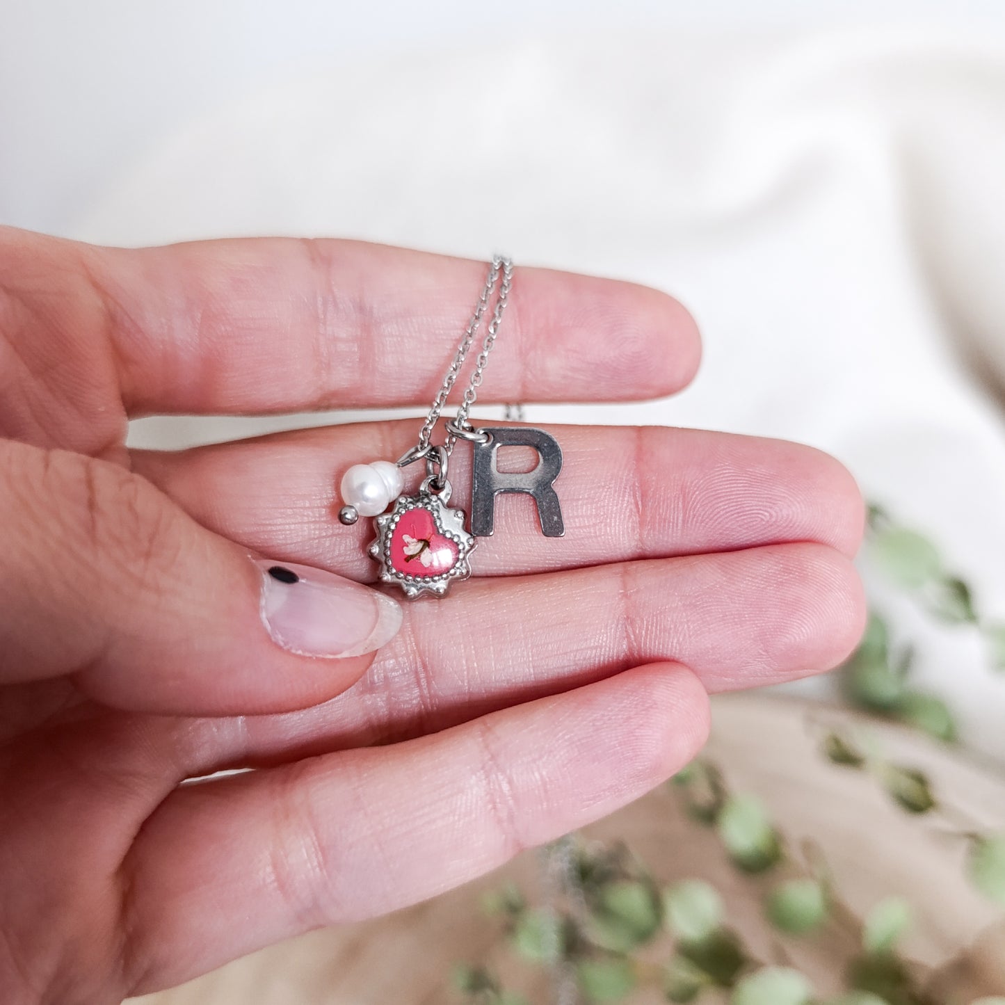 Collana con Lettera