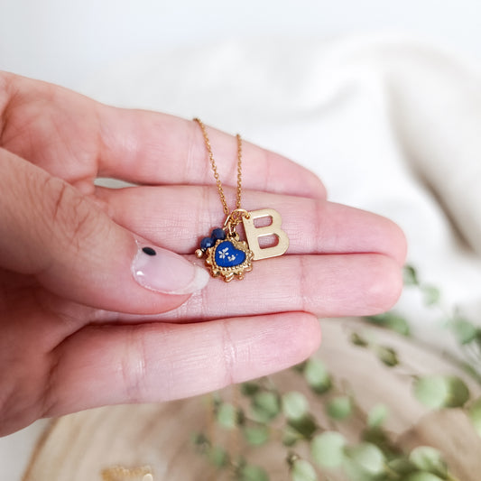 Collana con Lettera - Oro