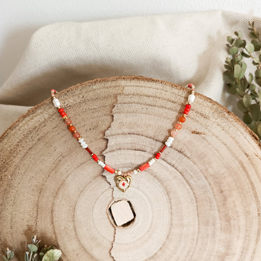 Collana Frammenti Corallo