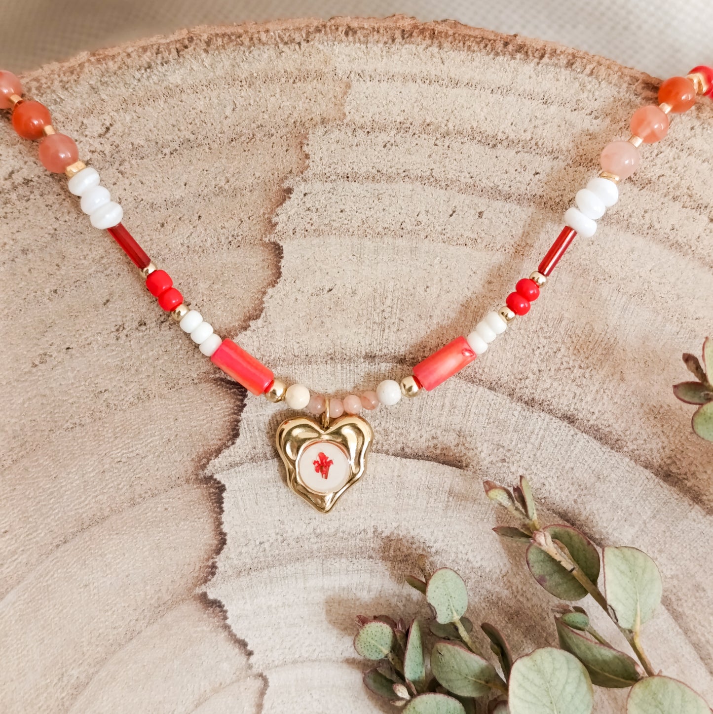 Collana Frammenti Corallo