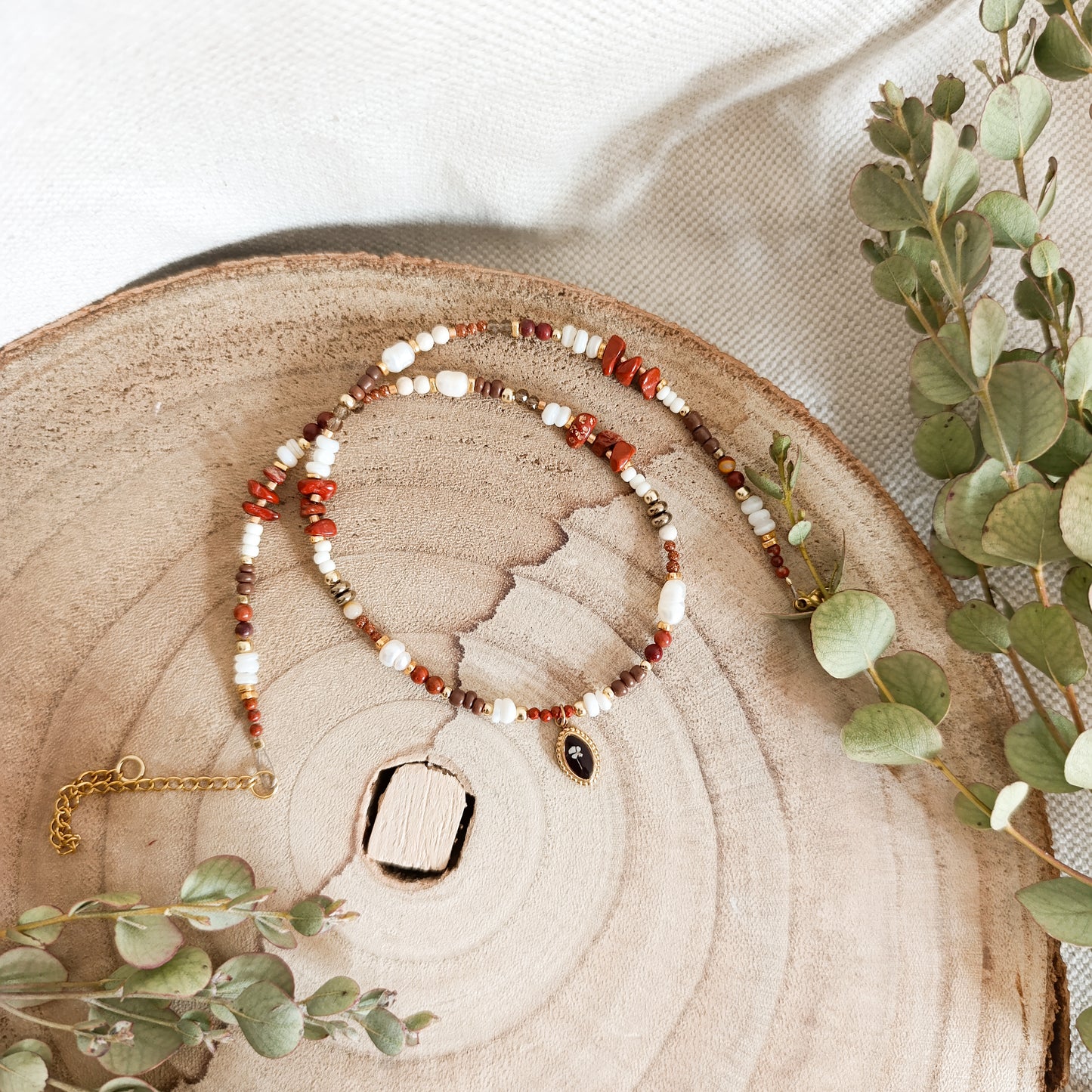 Collana Frammenti Terracotta
