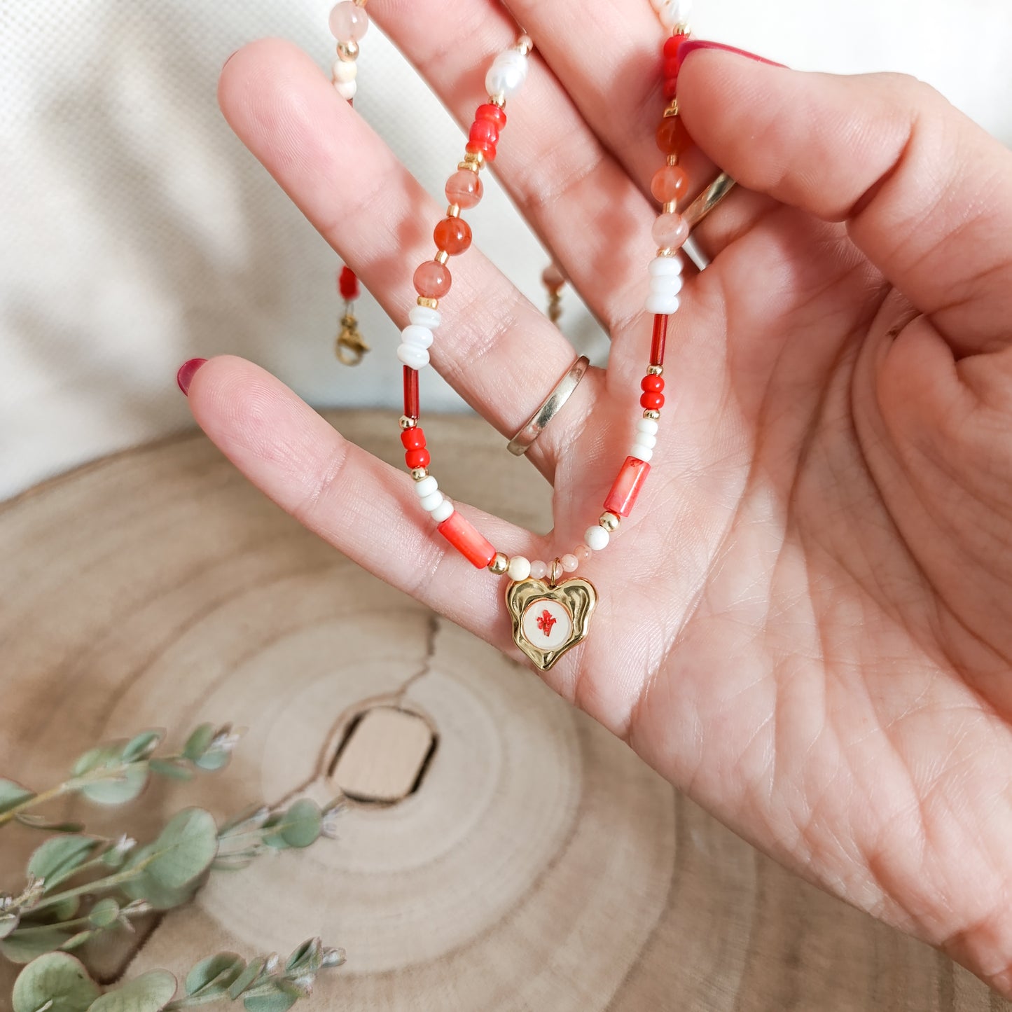 Collana Frammenti Corallo
