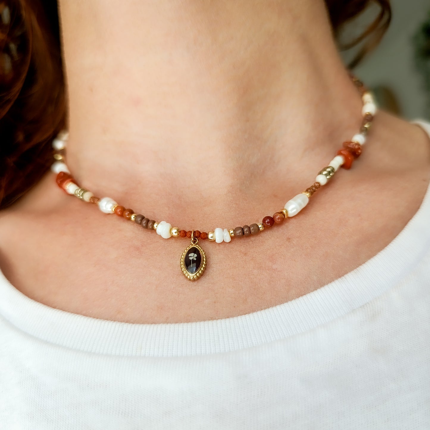 Collana Frammenti Terracotta